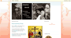 Desktop Screenshot of creativehandscreativeminds.com